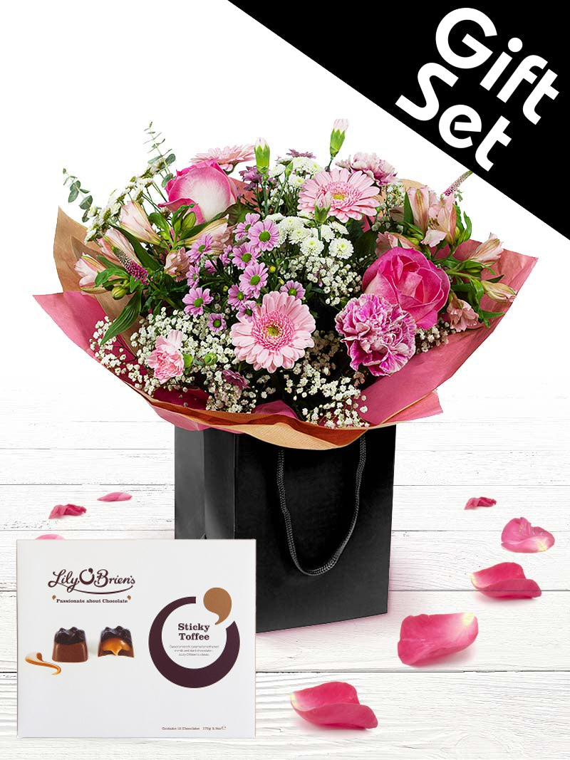 Rosemary with Chocolates Send Mother's Day Flower Galway Mother's