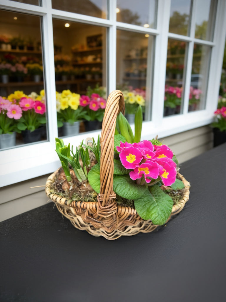 Spring Primose Basket