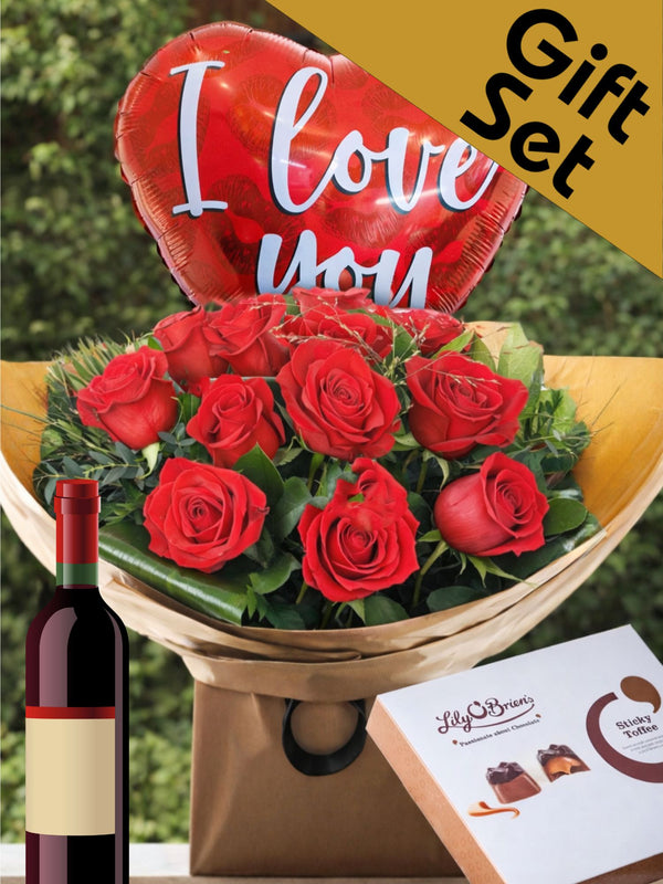 Romantic Red Wine Gift Set ❤️