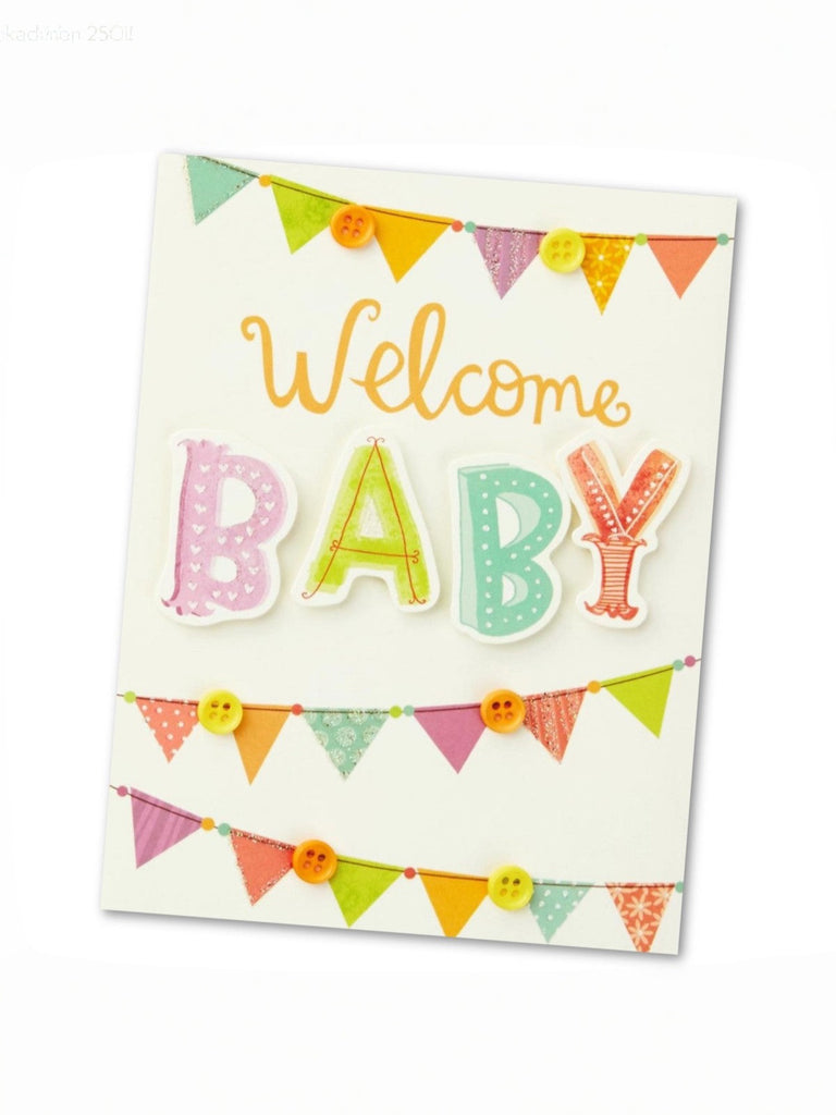 New Baby Greetings Card (will vary)