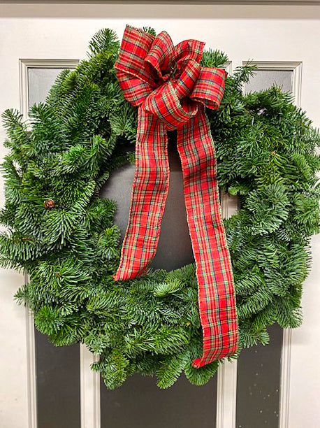 Plain Christmas Door Wreath 50㎝ 🎄