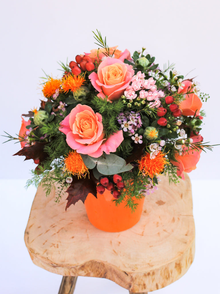 Marigold Flower Arrangement