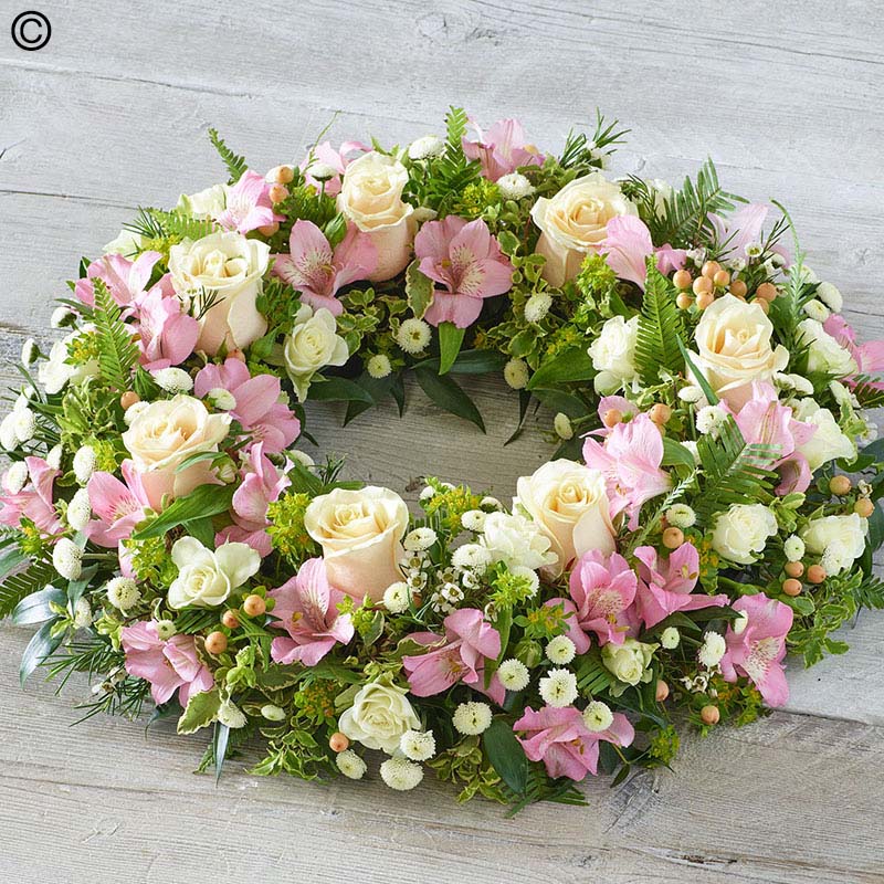 Soft Pastel Wreath