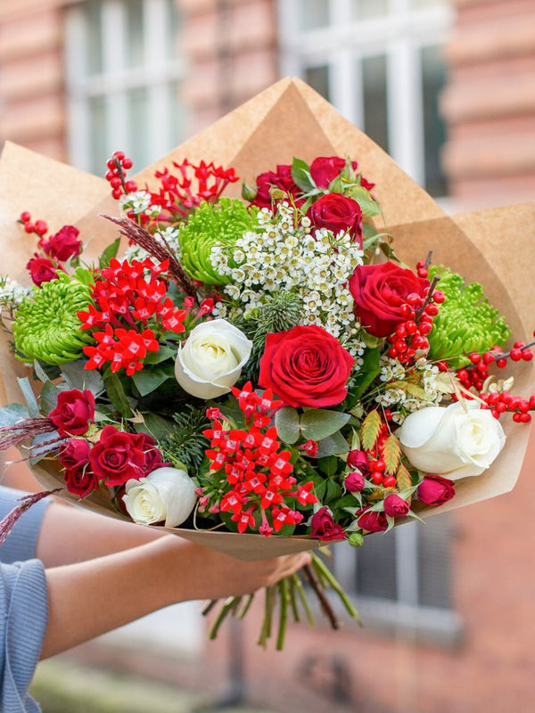 Red Winter Bouquet