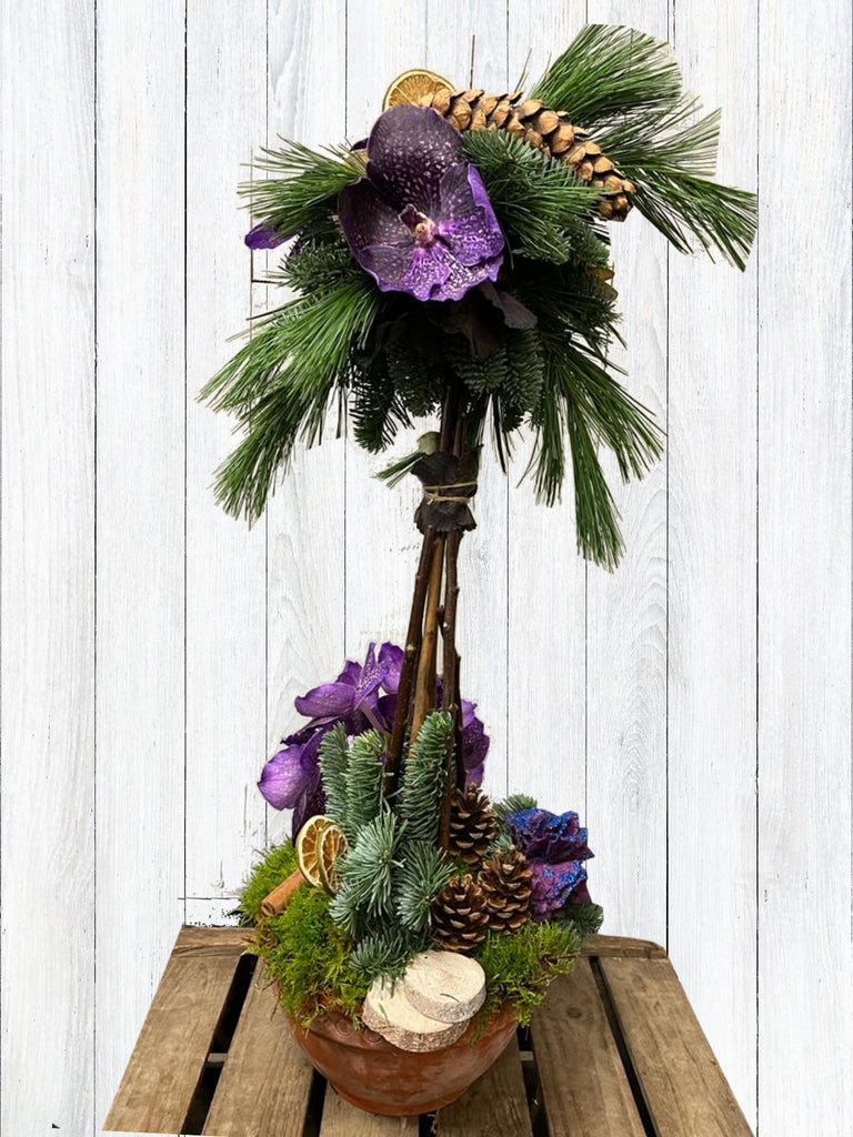 Purple Winter Garden