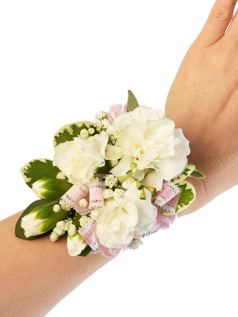 White Fancy Corsage