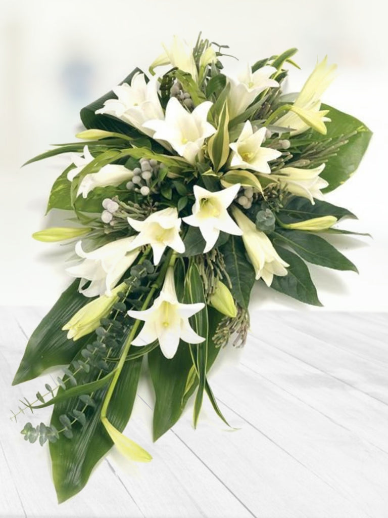 White Lily Spray