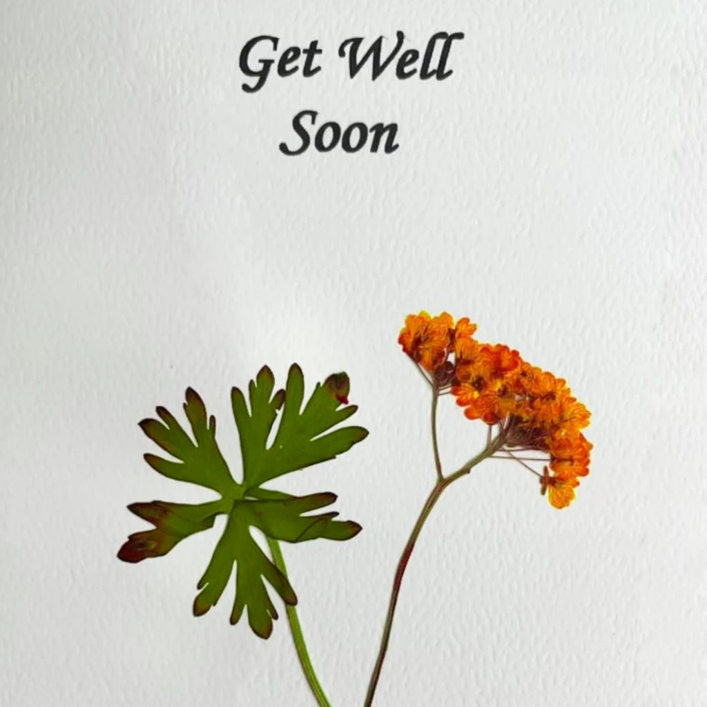 Get Well Greetings Card