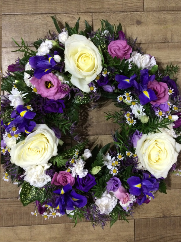 Wreath Pink & Lilac