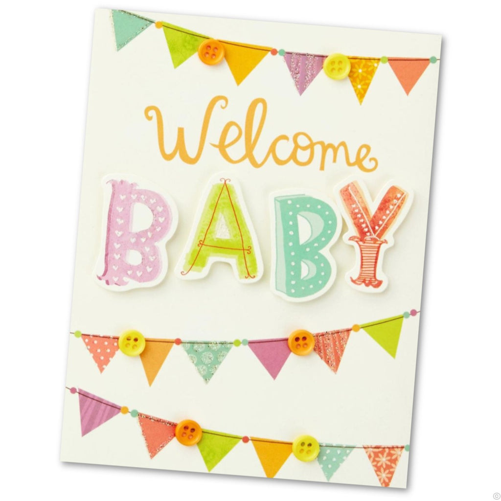 New Baby Greetings Card (will vary)