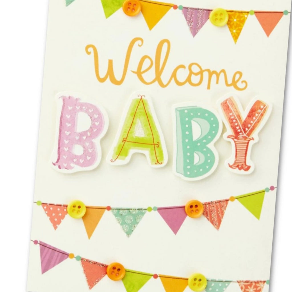 New Baby Greetings Card (will vary)